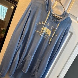 Santa Cruz Skateboards Blue Graphic Sweater